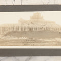 Lot 148 - Antique Boarded Panoramic Photograph Of Capitol Rock, Long Pine Hills, Montana, Photographed By Gilbertson