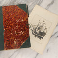 Lot 153 - "Quaint Ships Of Various Nations And Periods" Complete Antique Folio Collection Of 43 Loose Leaf Published Photographs Of Model Ships, With Identification Guide, Hand Lettered Spine, As Found