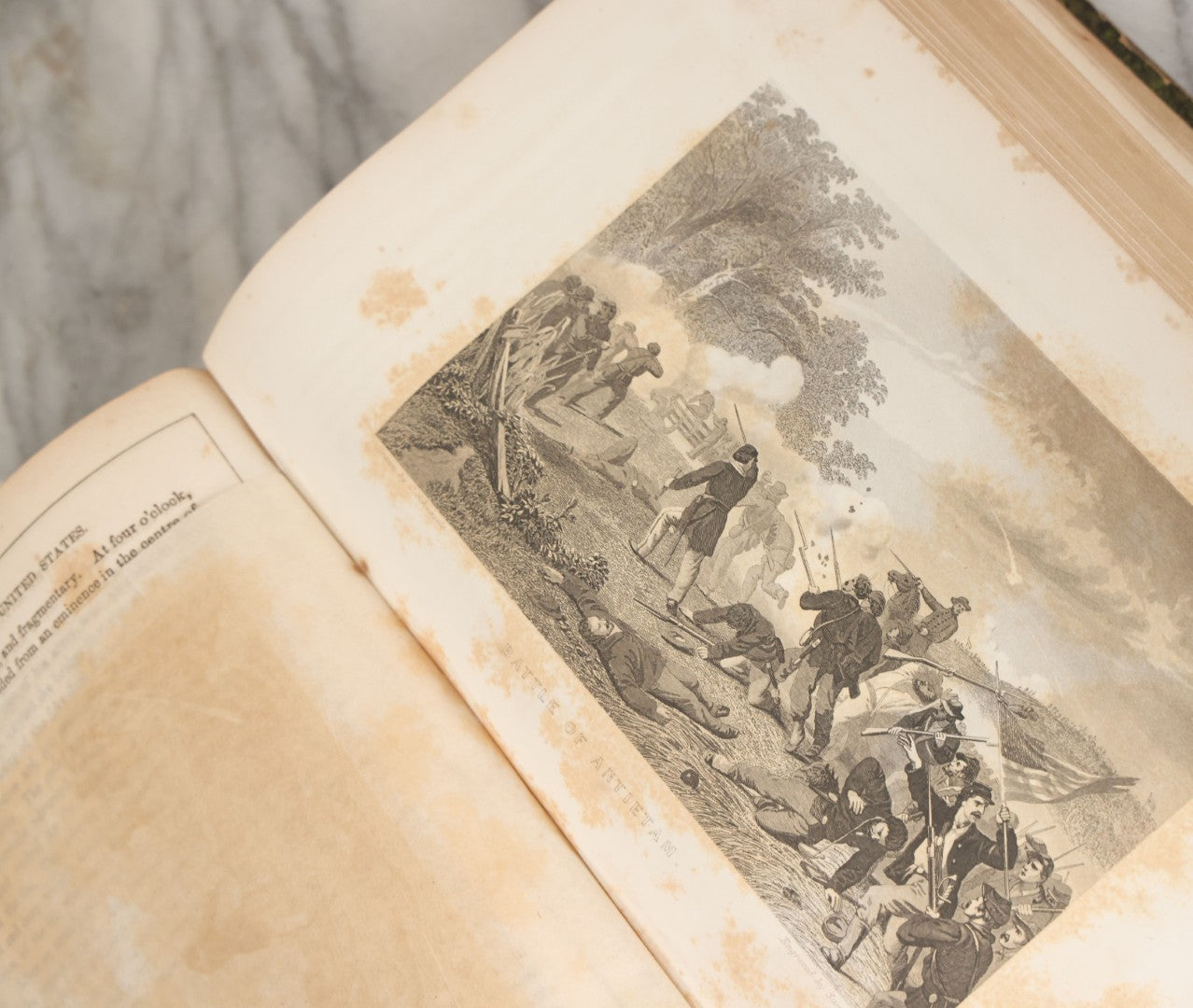 Lot 155 - "The History Of The Civil War In The United States: Its Cause, Origin, Progress And Conclusion" Antique Book By Samuel M. Schmucker, Illustrated With 150+ Portraits Of Generals, Battle Scenes, Maps, Etc., Jones Brothers & Co. Publishers, 1865