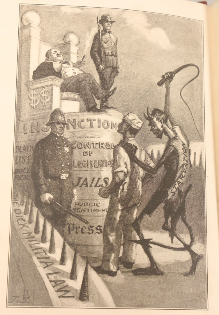 Lot 157 - "War—What For?" Antique Book By George R. Kirkpatrick, Anti-War From A Working Class Perspective, Illustrated, Third Edition, Published By The Author, West Lafayette, Ohio, 1910