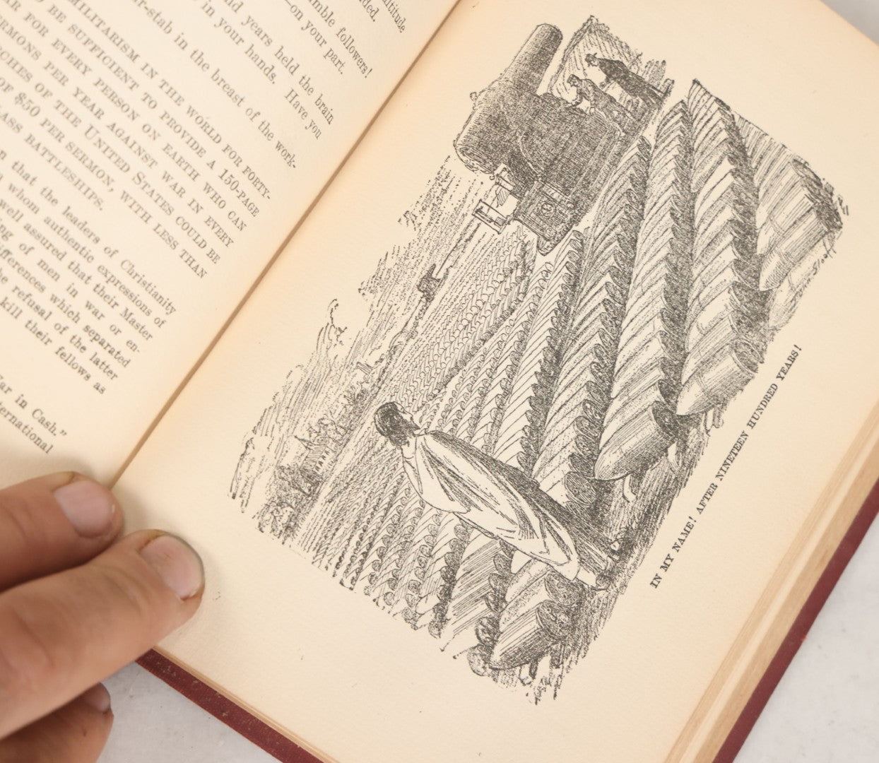 Lot 157 - "War—What For?" Antique Book By George R. Kirkpatrick, Anti-War From A Working Class Perspective, Illustrated, Third Edition, Published By The Author, West Lafayette, Ohio, 1910