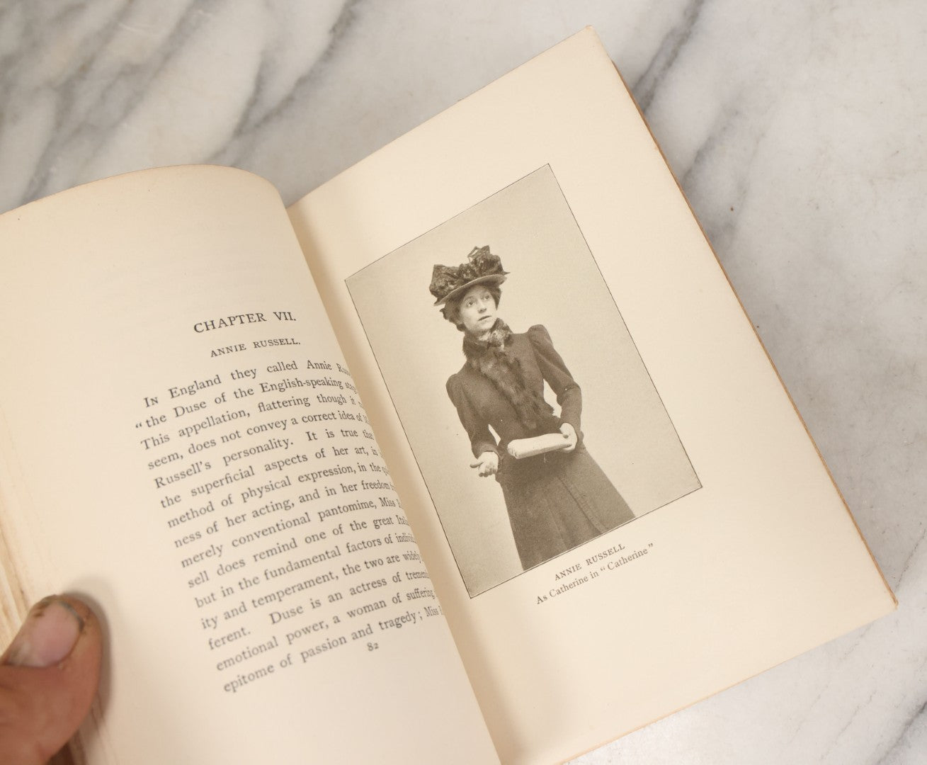 Lot 158 - "Famous Actresses Of The Day" Antique Illustrated Book By Lewis C. Strang, L.C. Page & Company, Publishers, Boston, 1906