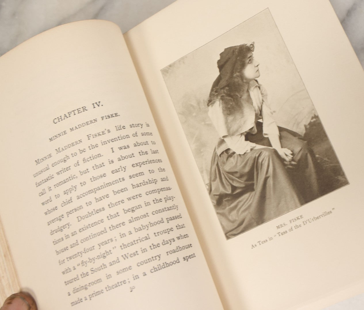 Lot 158 - "Famous Actresses Of The Day" Antique Illustrated Book By Lewis C. Strang, L.C. Page & Company, Publishers, Boston, 1906