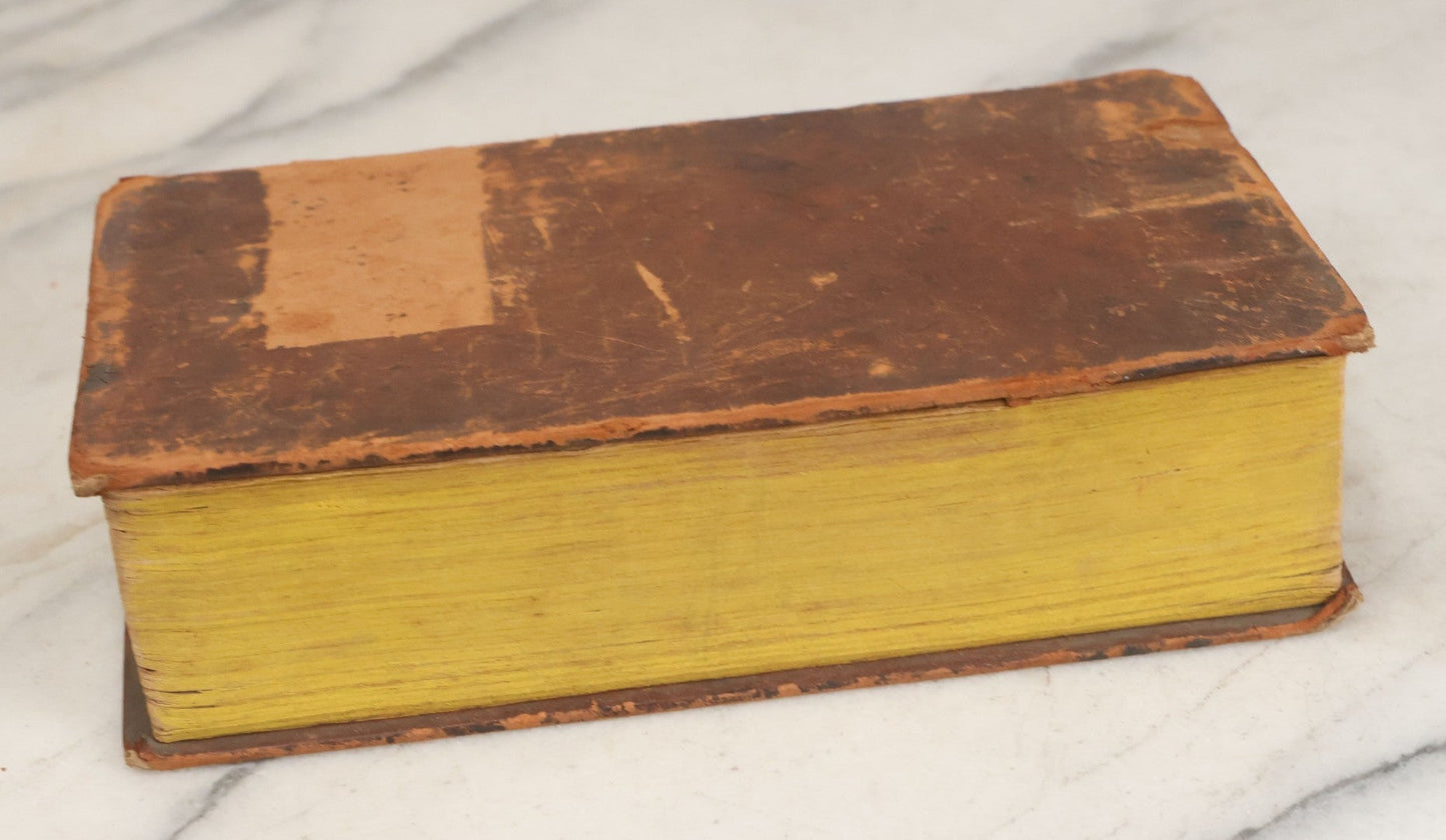 Lot 159 - "A Geographical View Of The World Embracing The Manners, Customs, And Pursuits Of Every Nation" Antique Book By Rev. J. Goldsmith, 1st American Edition, Illustrated By Eight Copperplate Views, E. Hopkins And W. Reed, Publishers, New York, 1826