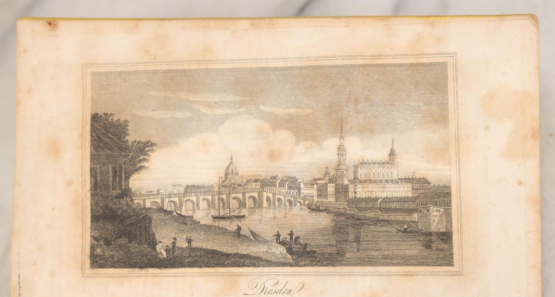 Lot 159 - "A Geographical View Of The World Embracing The Manners, Customs, And Pursuits Of Every Nation" Antique Book By Rev. J. Goldsmith, 1st American Edition, Illustrated By Eight Copperplate Views, E. Hopkins And W. Reed, Publishers, New York, 1826