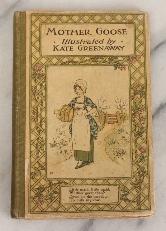 Lot 162 - "Mother Goose Or The Old Nursery Rhymes" Children's Book Illustrated By Kate Greenaway, Frederick Warne And Co., Publishers, London And New York, Circa 1930