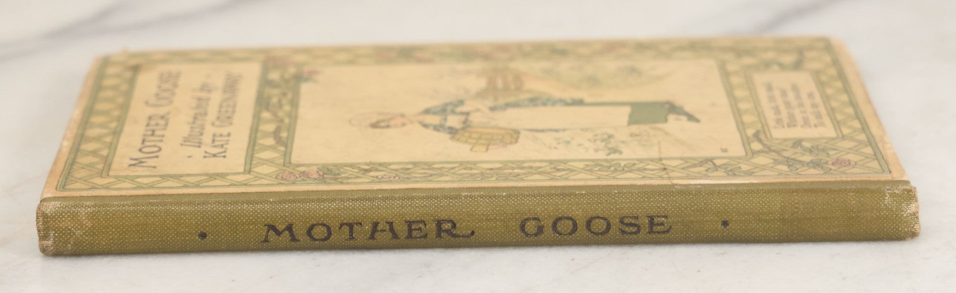 Lot 162 - "Mother Goose Or The Old Nursery Rhymes" Children's Book Illustrated By Kate Greenaway, Frederick Warne And Co., Publishers, London And New York, Circa 1930