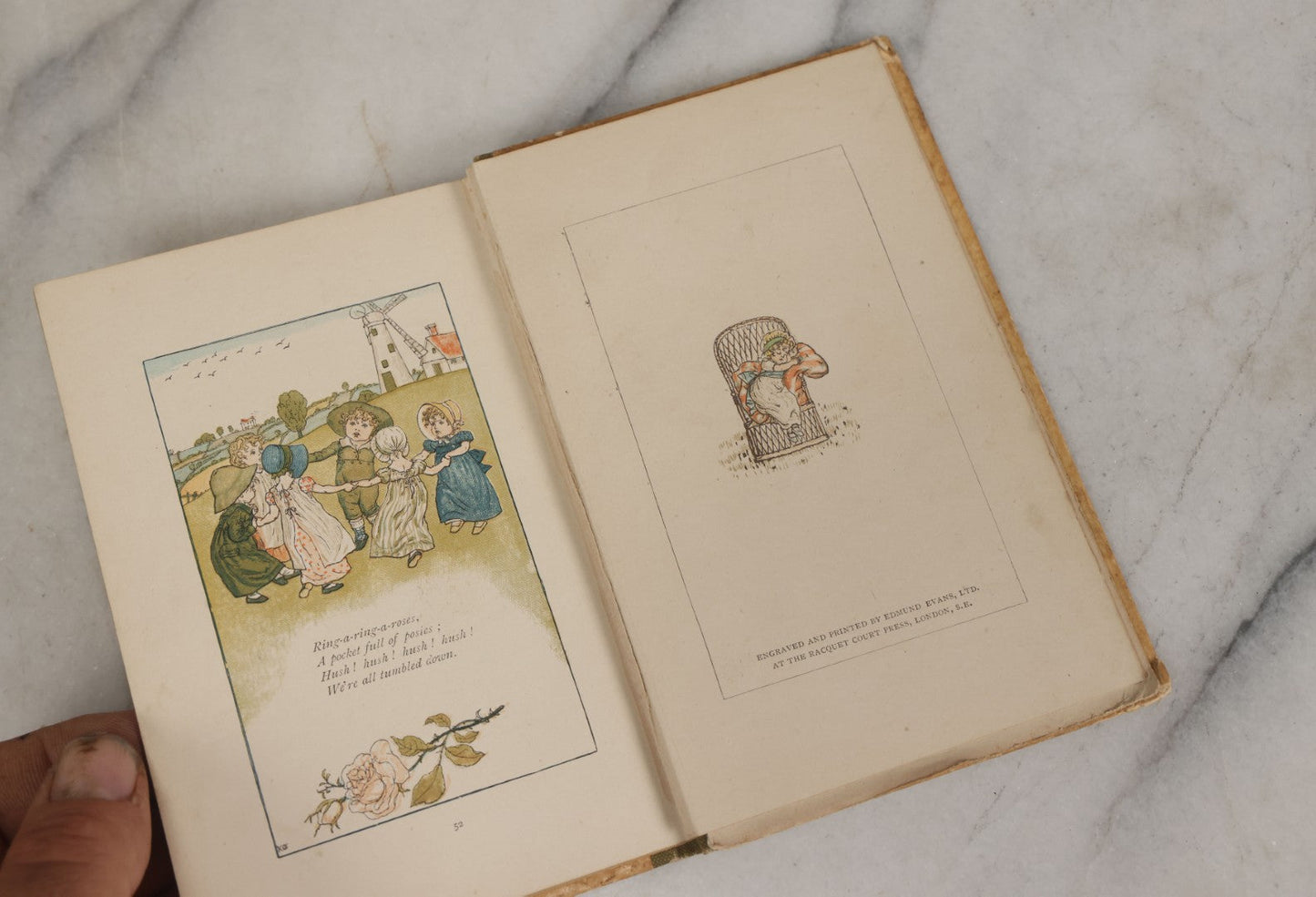 Lot 162 - "Mother Goose Or The Old Nursery Rhymes" Children's Book Illustrated By Kate Greenaway, Frederick Warne And Co., Publishers, London And New York, Circa 1930