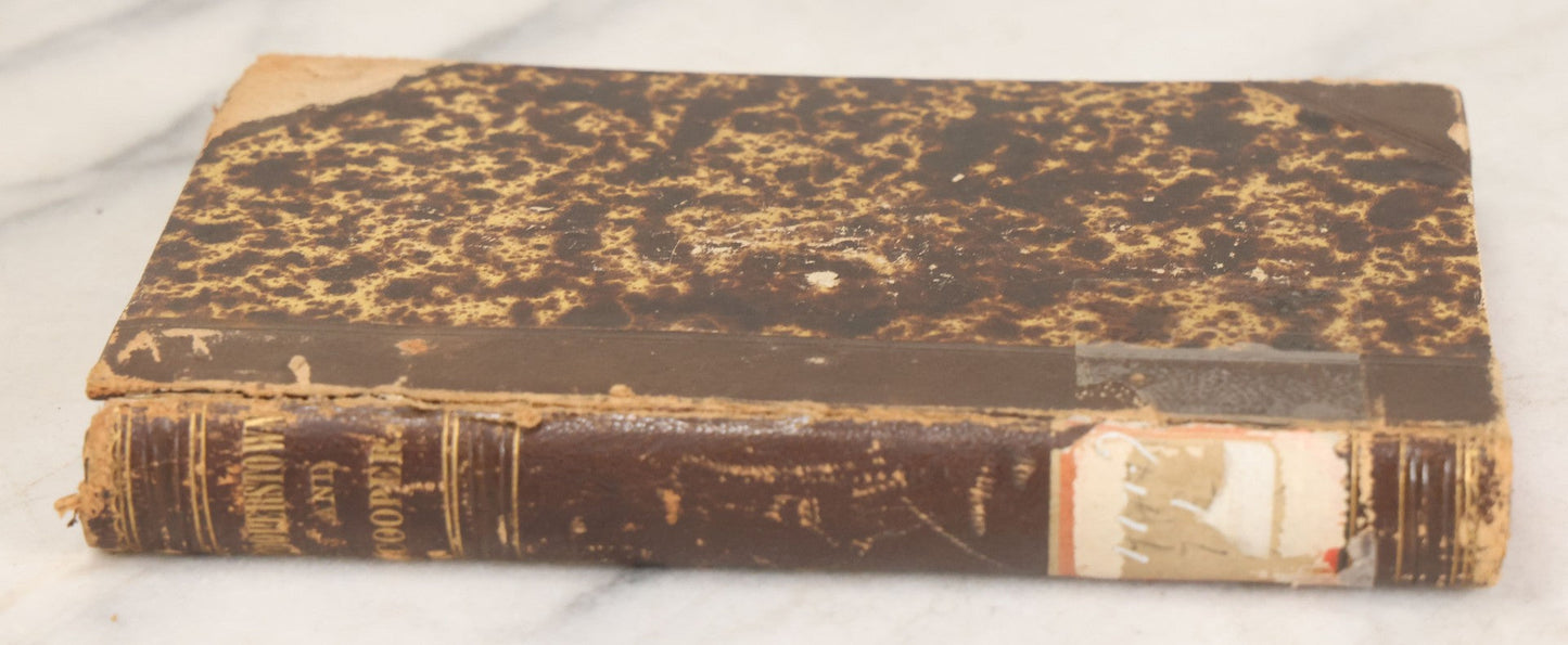 Lot 165 - "Cooper And Cooperstown" Antique Book On Cooperstown, New York By Rev. S.T. Livermore, Van Benthuysen Printing House, Publishers, Albany, 1862
