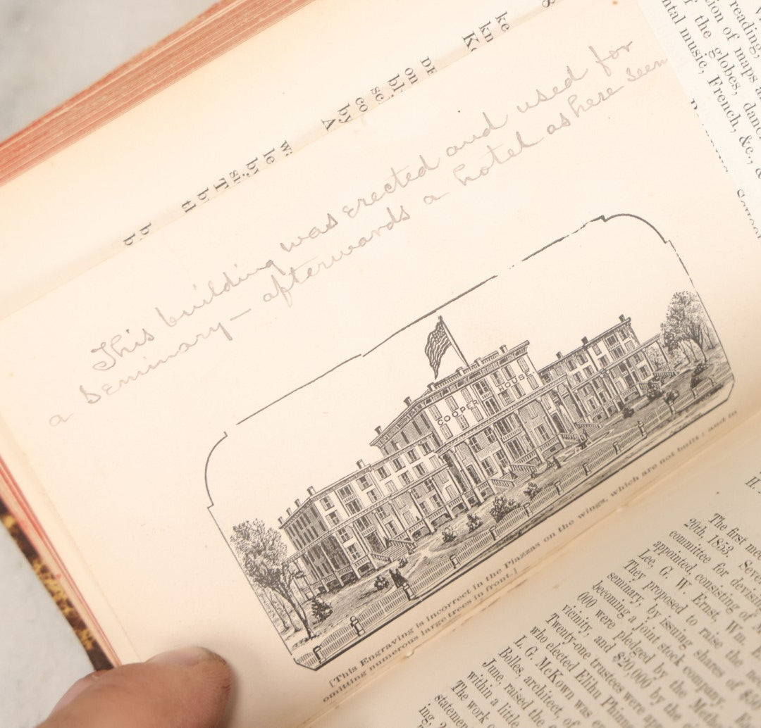 Lot 165 - "Cooper And Cooperstown" Antique Book On Cooperstown, New York By Rev. S.T. Livermore, Van Benthuysen Printing House, Publishers, Albany, 1862