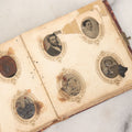 Lot 173 - Antique Poor Salvage Condition Gem Tintype Album, With Many Rusted, Worn, Totally Lost Tintype Photographs, Likely Was Water Damaged, As Found