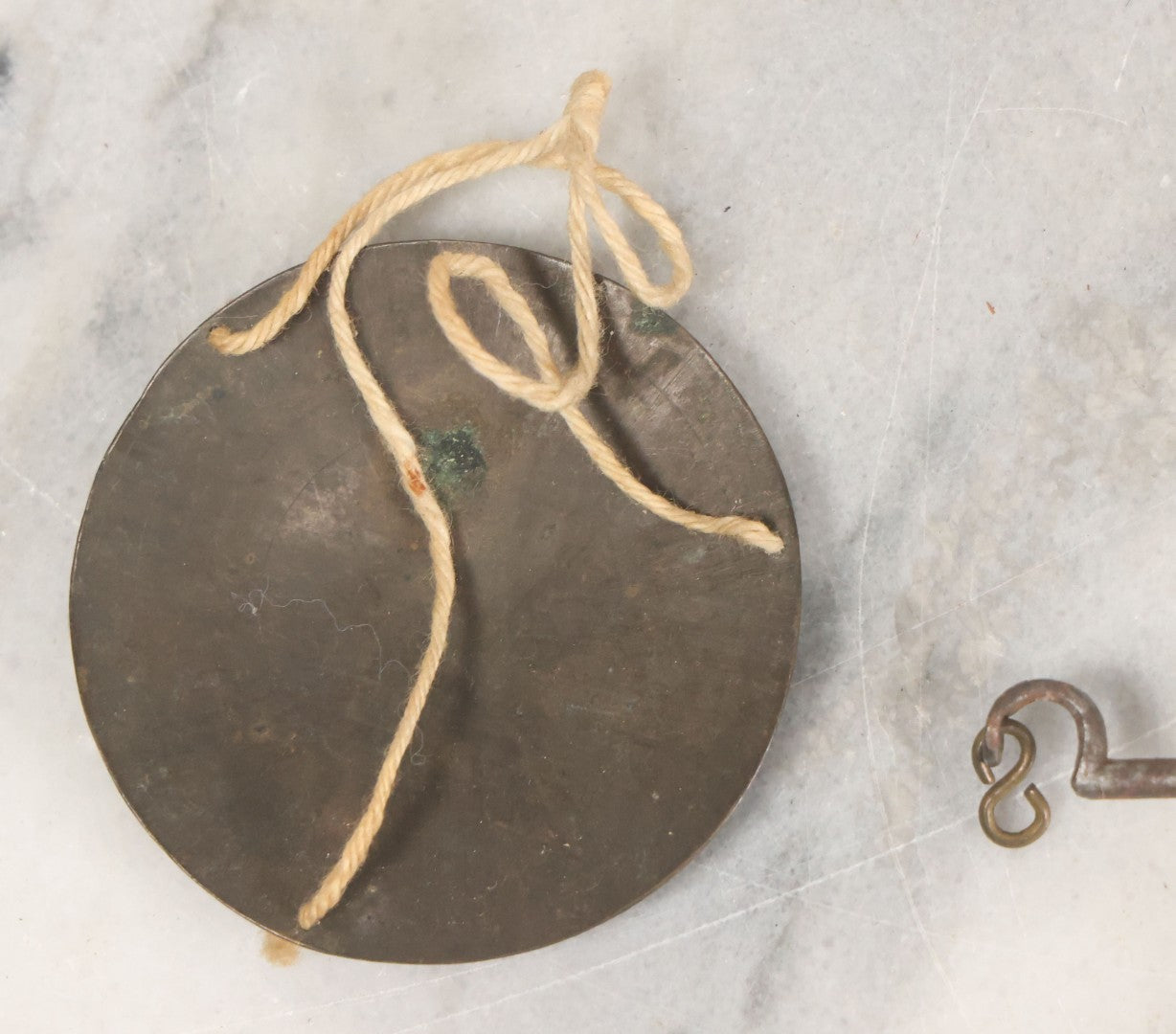 Lot 031 - Antique Gold And Silver Travel Balancing Hand Scale In Original Hand Carved Wooden Box With Paper Label Insert, Weight Tables, Missing Weights
