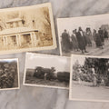 Lot 103 - Grouping Of Five Interesting Vintage Snapshot Photographs Including Middle Eastern Scenes, A Train Locomotive, And The Home Of Dr. Bruce Coloma