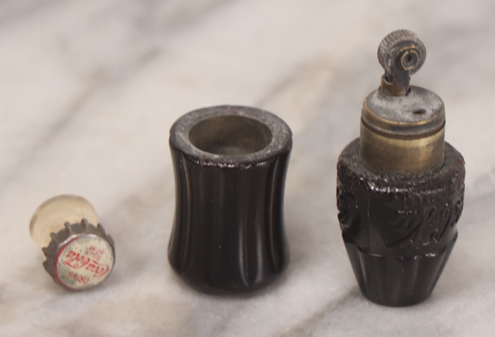Lot 123 - Vintage Coca Cola Advertising Promotional Bottle Lighter, 2-1/2" H
