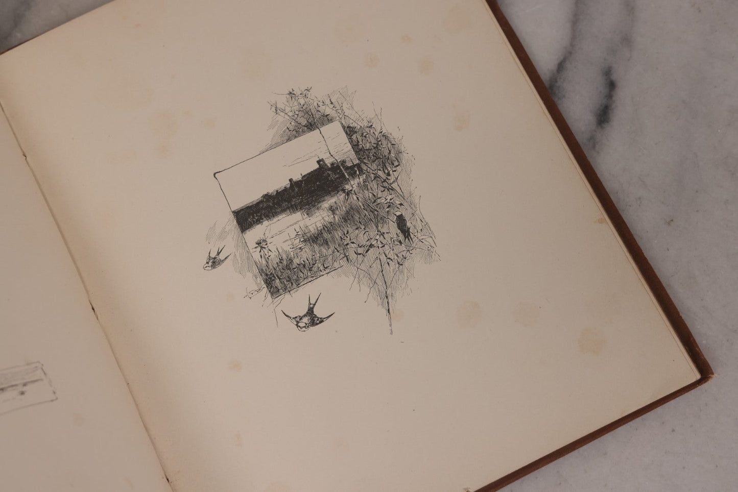 Lot 126 - "Song Of The River" Antique Illustrated Poetry Book By Charles Kingsley With Numerous Engraved Illustrations Supervised By George T. Andrew Estes And Lauriat, Publishers, Boston, 1887