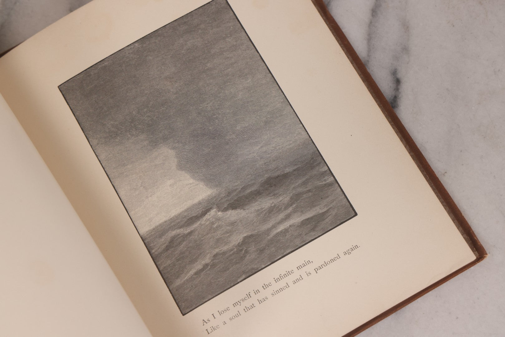 Lot 126 - "Song Of The River" Antique Illustrated Poetry Book By Charles Kingsley With Numerous Engraved Illustrations Supervised By George T. Andrew Estes And Lauriat, Publishers, Boston, 1887