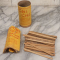 Lot 049 - Antique "Chi Chi" Chinese Fortune Teller Game, Bamboo Fortune Telling Sticks, "The Oldest Known Method Of Fortune Telling In The World," Copyright 1915, The Pacific Dry Goods Co., San Francisco, California, With Original Instructions