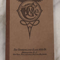 Lot 055 - Antique "Illustrated Catalogue And Price List Of Bottles, Fruit And Battery Jars", Manufactured By The Cumberland Glass Manufacturing Co., Bridgeton, New Jersey, Catalogue F. With Embossed Cover And Many Images Of Bottles, Circa 1920