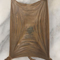 Lot 026 - Antique Cast Bronze Devil Tray, Manufactured By Russell & Erwin Manufacturing Co., New Britain, Connecticut, Note Head Is Broken And Lost