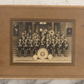 Lot 092 - Antique Photograph In Paper Frame Of The American Legion Post 150 Brass Band, Newburyport, Massachusetts
