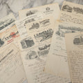 Lot 099 - Grouping Of Seventeen Antique Corporate Documents With Various Billheads, Letterheads, And Advertising For Businesses Including The Beacon Falls Rubber Shoe Co., National Biscuit Company, Hotels, And More