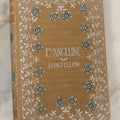 Lot 109 - "Evangeline: A Tale Of Acadie" Antique Poetry Book By Henry Wadsworth Longfellow, Illustrated, H.M. Caldwell Company, Publisher, New York, Circa 1900