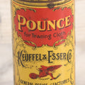 Lot 030 - Antique Lithographed Tin With Contents, Pounce Powder For Tracing Cloth, Manufactured By Keuffel & Esser Co., New York City, 4-7/8" Height