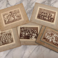 Lot 088 - Grouping Of Five Antique Scottish Boarded School Children Class Photographs, Four By M. Pearlmann & Co. And One By Mellish, Both Of Glasgow