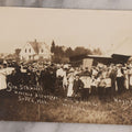 Lot 092 - Antique Real Photo Postcard R.P.P.C. Of "George Schmitt's Wrecked Aeroplane With Which He Was Killed," September 2, 1913, Hayles, Photographer