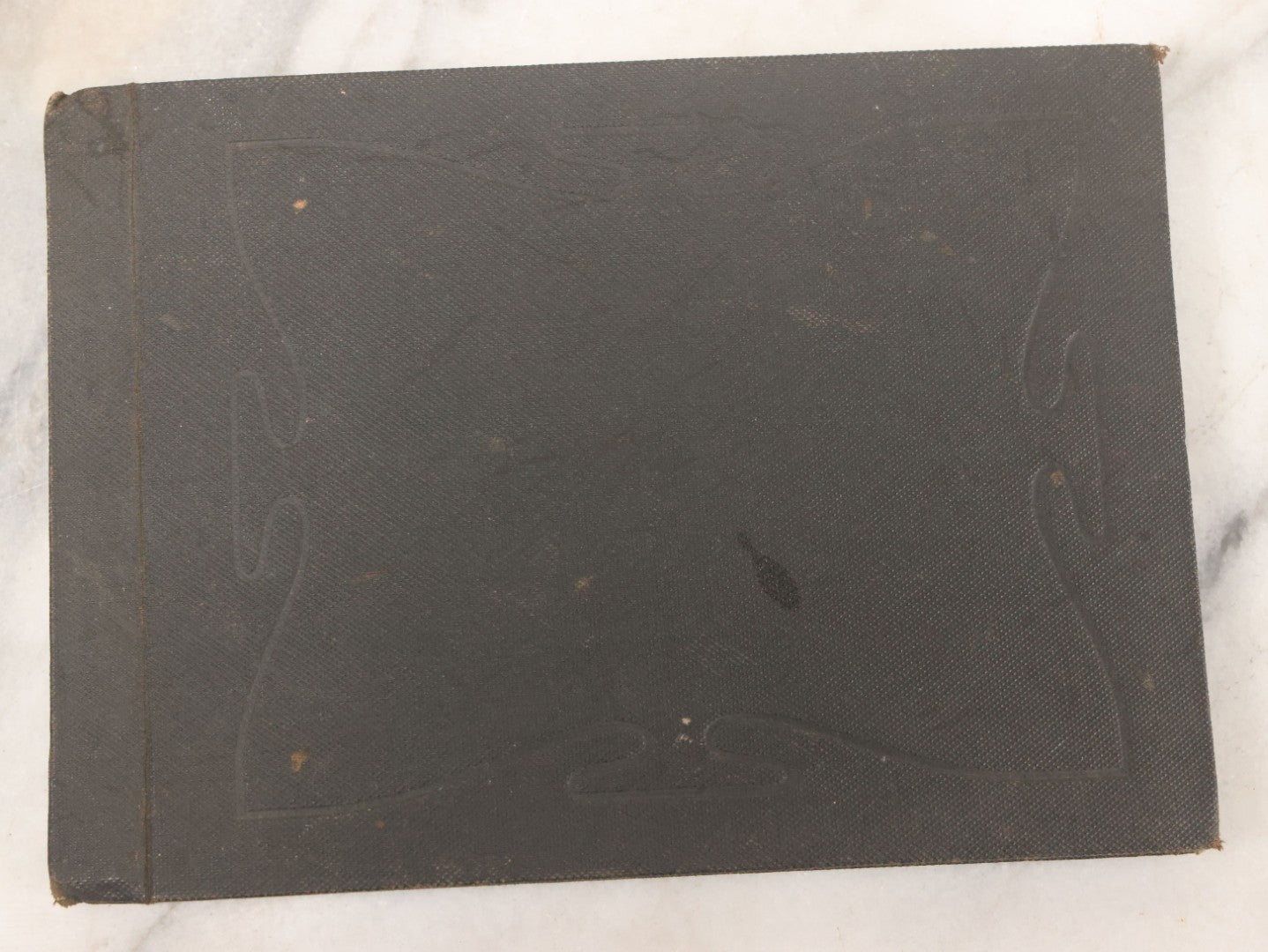 Lot 051 - Antique Snapshot Photo Album With 30+ Photographs Mostly Of Beloved Pets Including Dogs Named Beau, Naw, Ted, And Taffy, Cats Named Angel And Boo, And A Horse Name Rachet, Photos Taken In And Around Lily Pond, East Hampton, New York