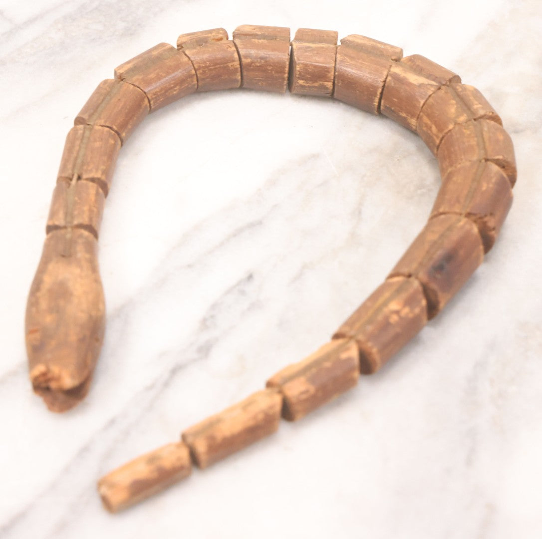 Lot 064 - Pair Of Vintage Snake Novelties Including Chalkware Snake As ...