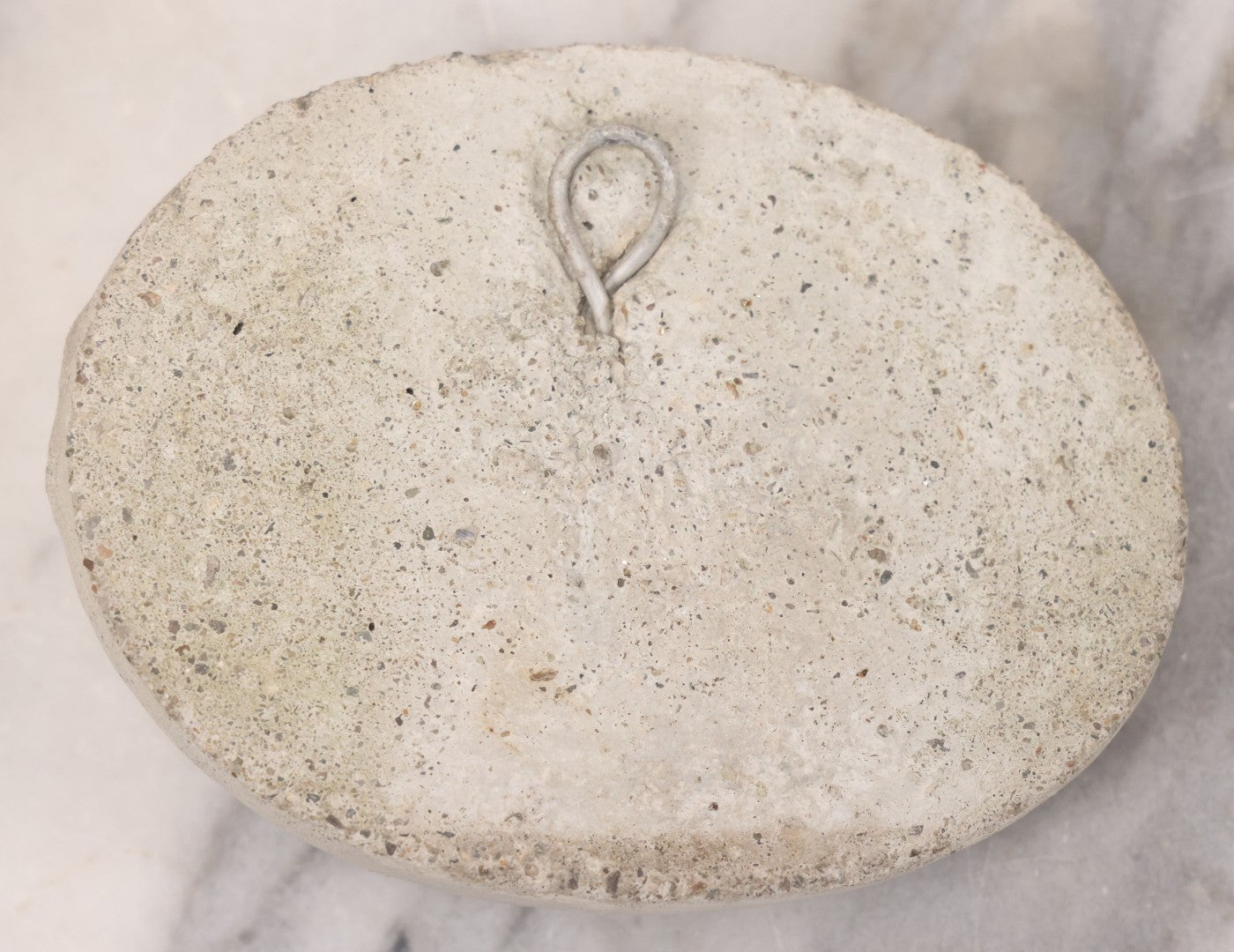 Lot 078 - Grouping Of Three Vintage Concrete Wall Plaques Depicting Cherubs In Different Scenes, Including With Lamb