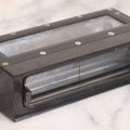 Lot 096 - Vintage Periscope Tool With Paper Label, Black Finish, Working Condition, Mirror And Glasses Undamaged, Appears To Fit Into Larger Stand