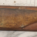 Lot 036 - Antique Fish Trout Full Taxidermy Mount On Wood Panel, Caught In Bowles Pond, Bellevue, New Hampshire, 1901, Note Poor Condition, 24" x 4-3/4"
