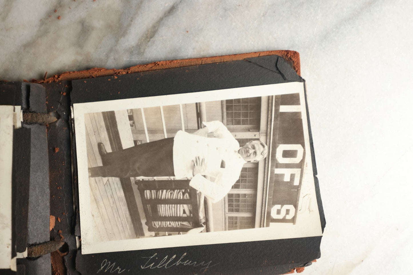Lot 112 - Antique Snapshot Photo Album With Leather San Francisco Cover, Containing Approximately 50 Photographs With Captions, Mostly Of Travel, Including To Havana, Early Photos Of Panama Canal, Costa Rica, Coastal California, And More