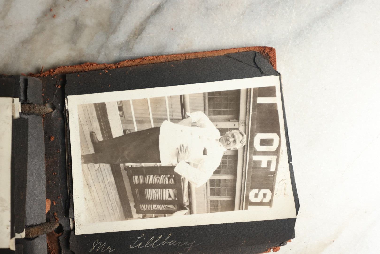 Lot 112 - Antique Snapshot Photo Album With Leather San Francisco Cover, Containing Approximately 50 Photographs With Captions, Mostly Of Travel, Including To Havana, Early Photos Of Panama Canal, Costa Rica, Coastal California, And More