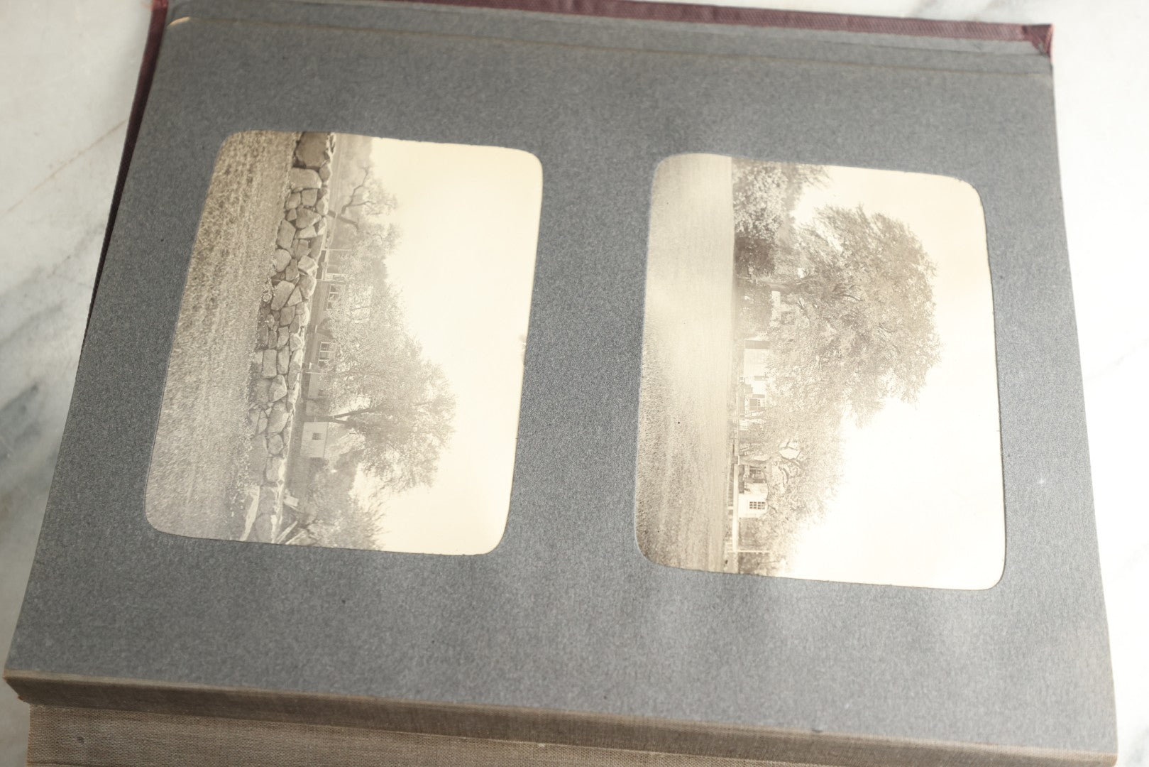 Lot 116 - Antique Snapshot Photo Album, Containing Approximately 100 Photographs, Including Ladies Golfing, Leisure Time Outdoors, Wedding Photos, Ice Skating And Hockey, Dogs, And More, Circa 1905