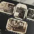 Lot 117 - Antique Snapshot Photo Album, Containing Approximately 150 Photographs With Captions, Including High School Seniors, Camping Trips, Flappers, People In Swimwear, Canoeing, And More, Circa 1925