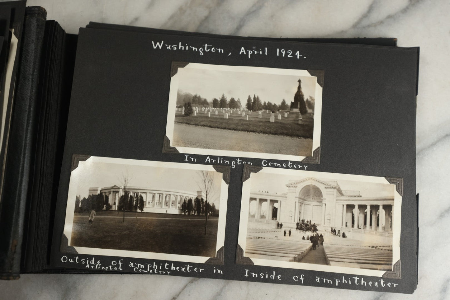 Lot 117 - Antique Snapshot Photo Album, Containing Approximately 150 Photographs With Captions, Including High School Seniors, Camping Trips, Flappers, People In Swimwear, Canoeing, And More, Circa 1925
