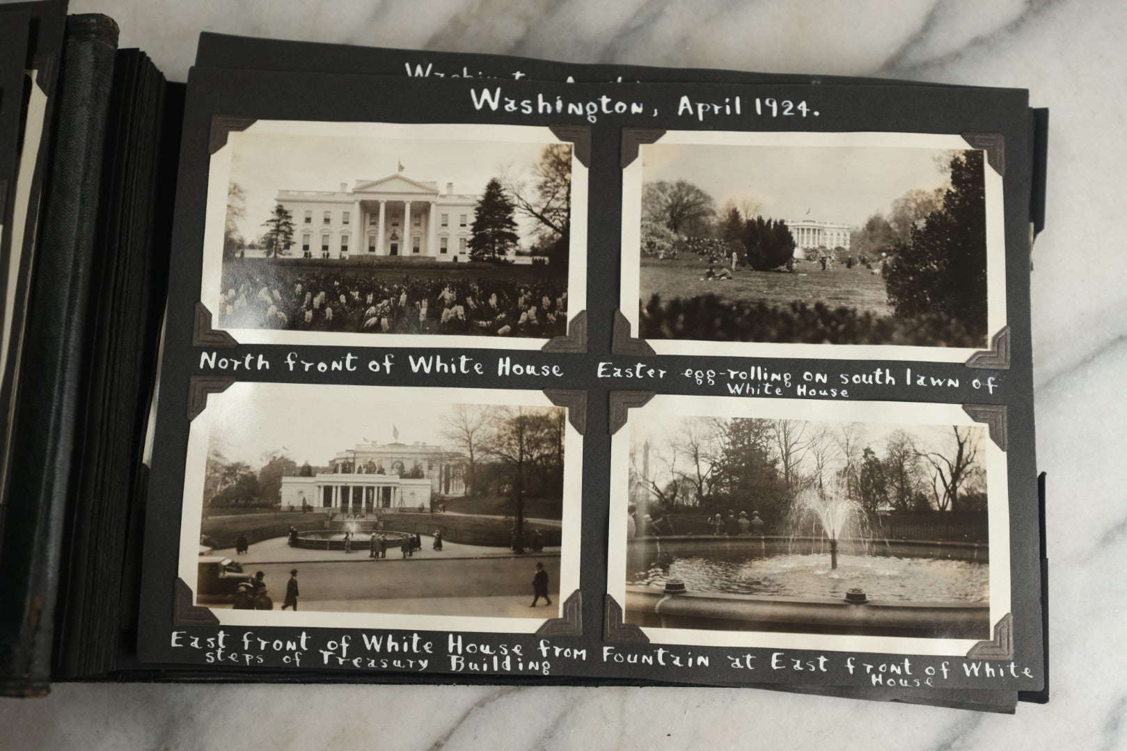 Lot 117 - Antique Snapshot Photo Album, Containing Approximately 150 Photographs With Captions, Including High School Seniors, Camping Trips, Flappers, People In Swimwear, Canoeing, And More, Circa 1925