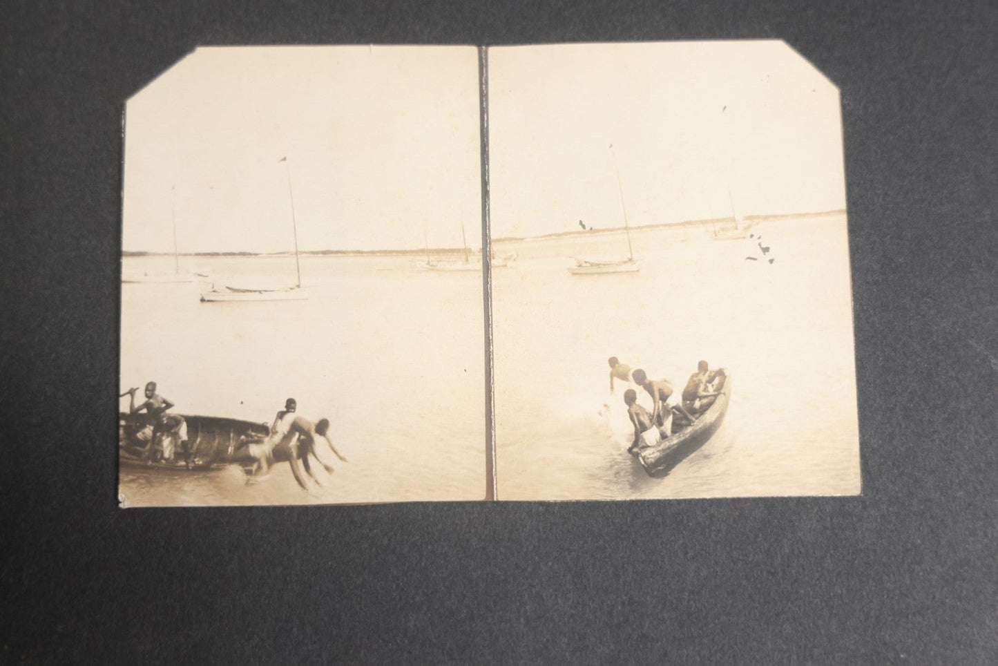 Lot 118 - Antique Snapshot Photo Album, Containing Approximately 30 Photographs, Travel Photo Album With Photos Of Trip To Nassau, Bahamas, February And March 1903, Including Photos On Ship