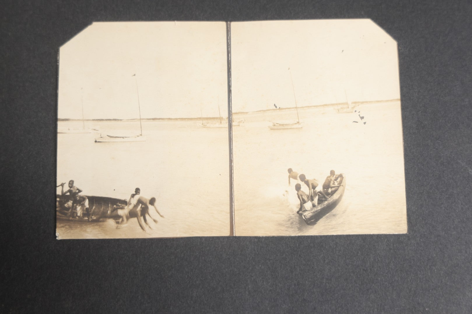 Lot 118 - Antique Snapshot Photo Album, Containing Approximately 30 Photographs, Travel Photo Album With Photos Of Trip To Nassau, Bahamas, February And March 1903, Including Photos On Ship