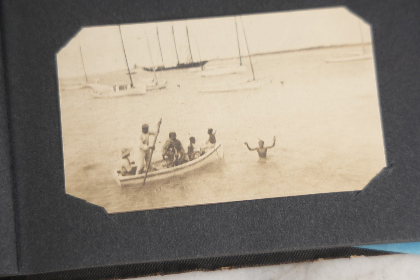 Lot 118 - Antique Snapshot Photo Album, Containing Approximately 30 Photographs, Travel Photo Album With Photos Of Trip To Nassau, Bahamas, February And March 1903, Including Photos On Ship