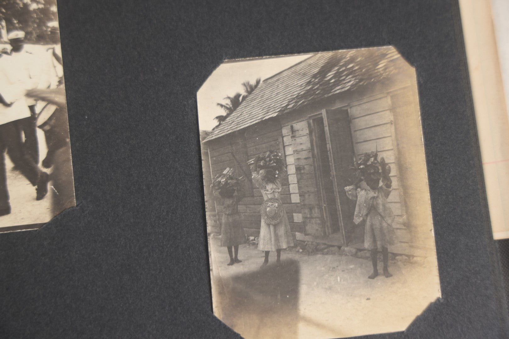 Lot 118 - Antique Snapshot Photo Album, Containing Approximately 30 Photographs, Travel Photo Album With Photos Of Trip To Nassau, Bahamas, February And March 1903, Including Photos On Ship