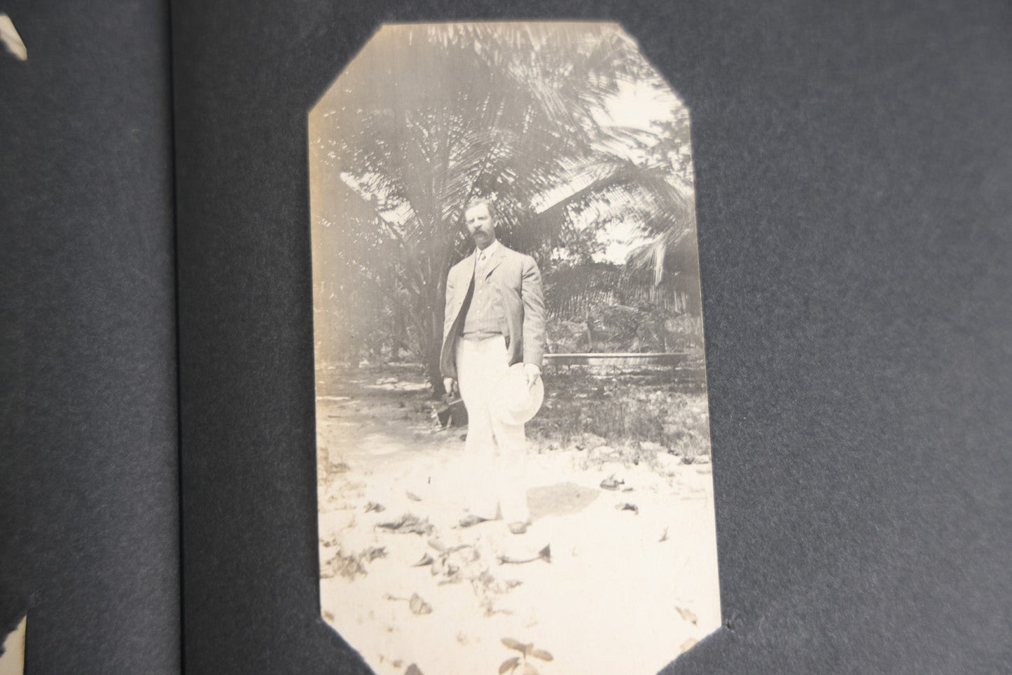 Lot 118 - Antique Snapshot Photo Album, Containing Approximately 30 Photographs, Travel Photo Album With Photos Of Trip To Nassau, Bahamas, February And March 1903, Including Photos On Ship