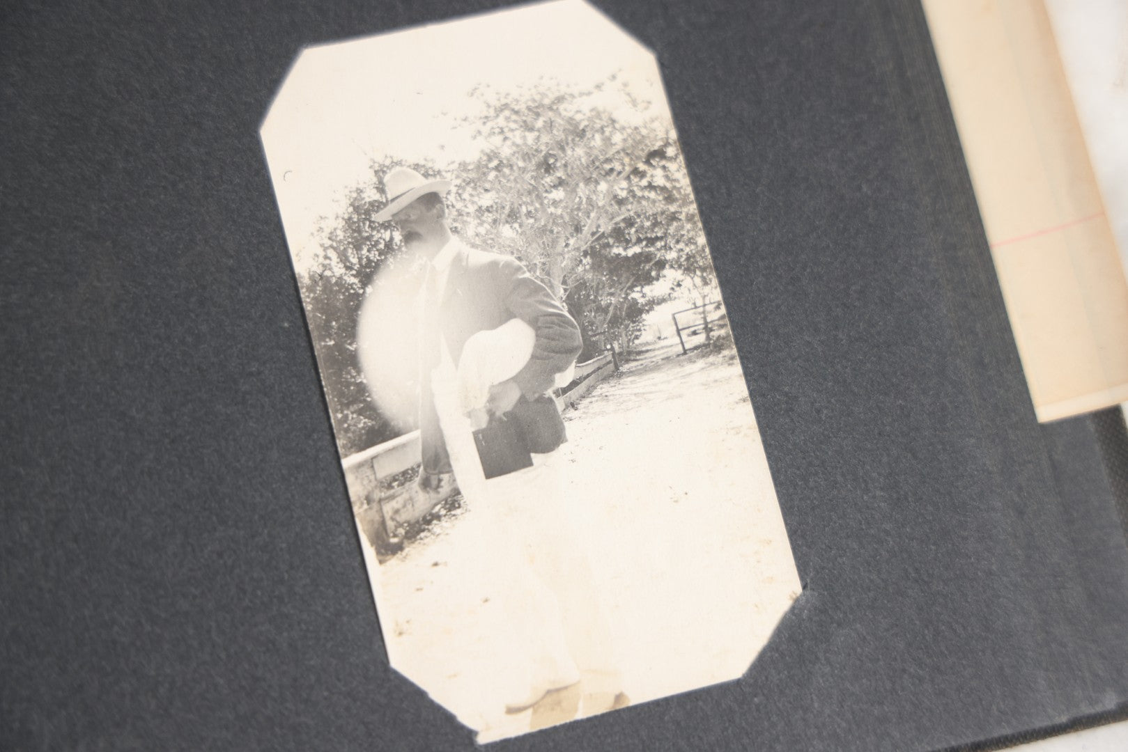 Lot 118 - Antique Snapshot Photo Album, Containing Approximately 30 Photographs, Travel Photo Album With Photos Of Trip To Nassau, Bahamas, February And March 1903, Including Photos On Ship