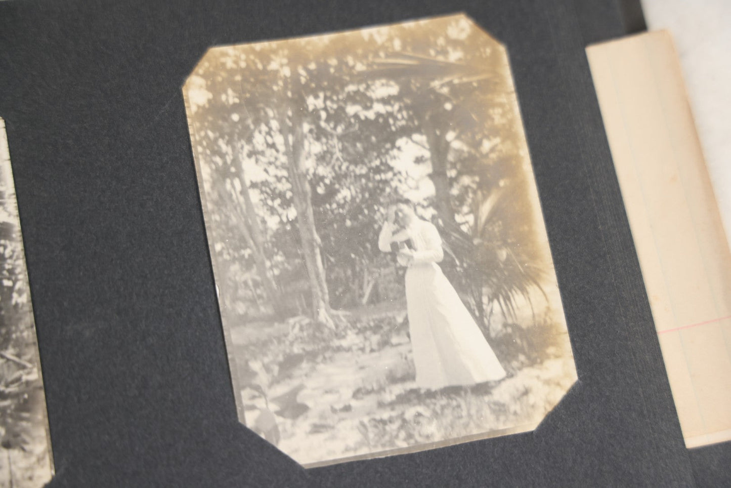 Lot 118 - Antique Snapshot Photo Album, Containing Approximately 30 Photographs, Travel Photo Album With Photos Of Trip To Nassau, Bahamas, February And March 1903, Including Photos On Ship