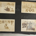 Lot 119 - Antique Snapshot Photo Album, Containing Approximately 100 Photographs With Captions, College Students, Fraternity Members, Scenes At The Beach, Early Swimwear, Circa 1915