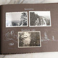 Lot 122 - Antique Snapshot Photo Album, Containing Approximately 100 Photographs With Captions In Czech, Detailed Pin Striping And Painting On Pages, Mostly Photos Of Travel Around Europe, Including Italy, The Alps, Croatia, Ukraine, And More, Circa 1920