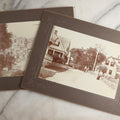 Lot 127 - Pair Of Antique Boarded Photographs Of Provincetown, Cape Cod, Massachusetts, Including Gifford House